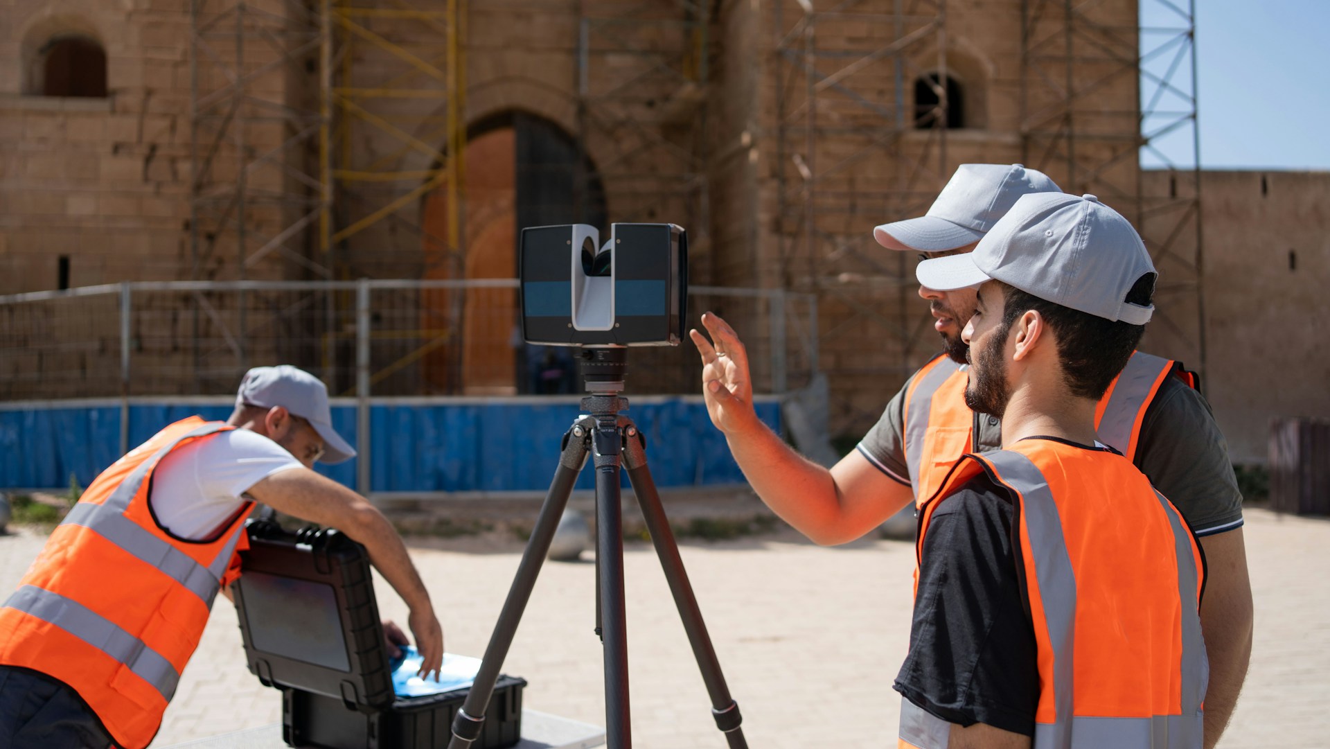 construction stakeout