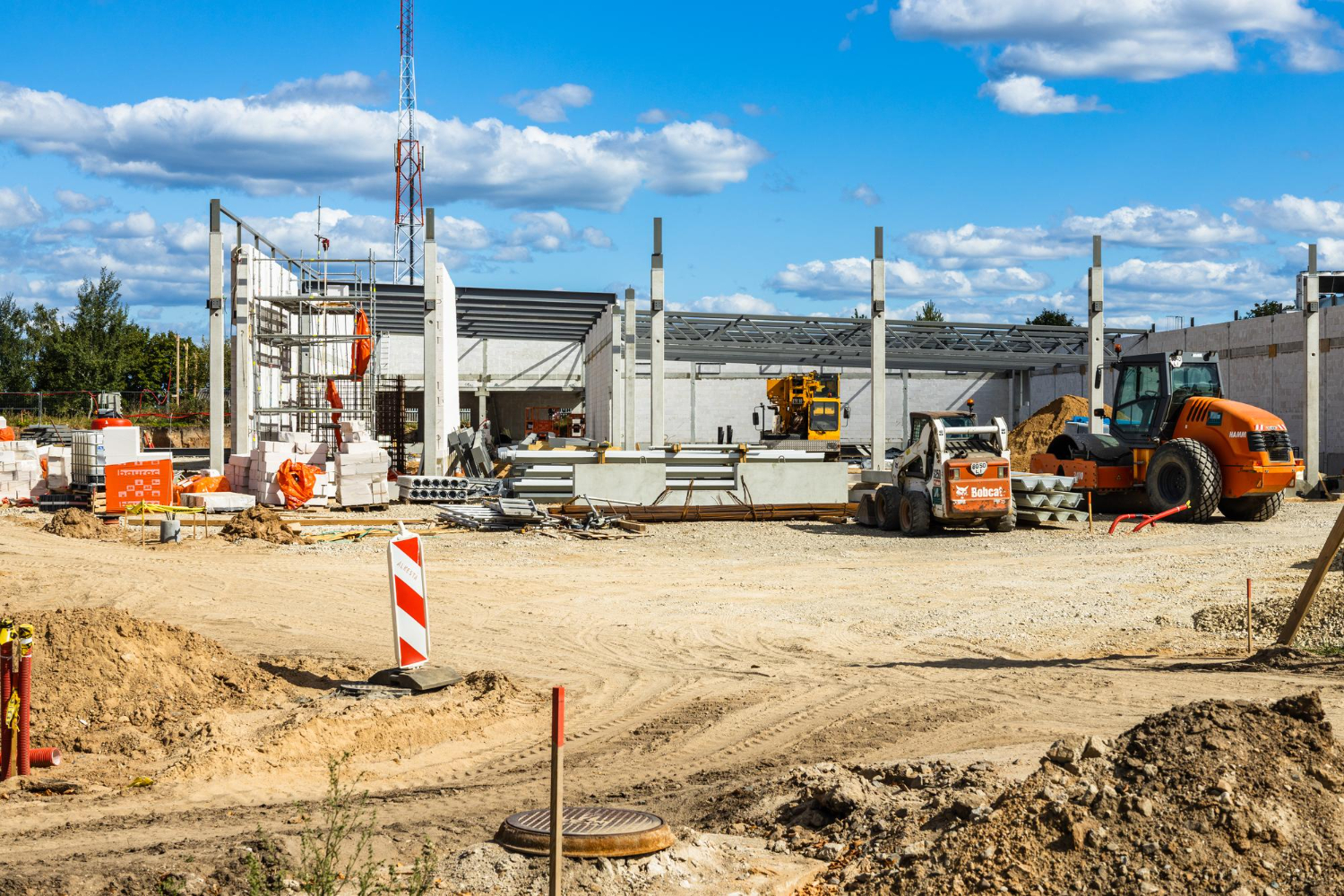 construction stakeout surveys